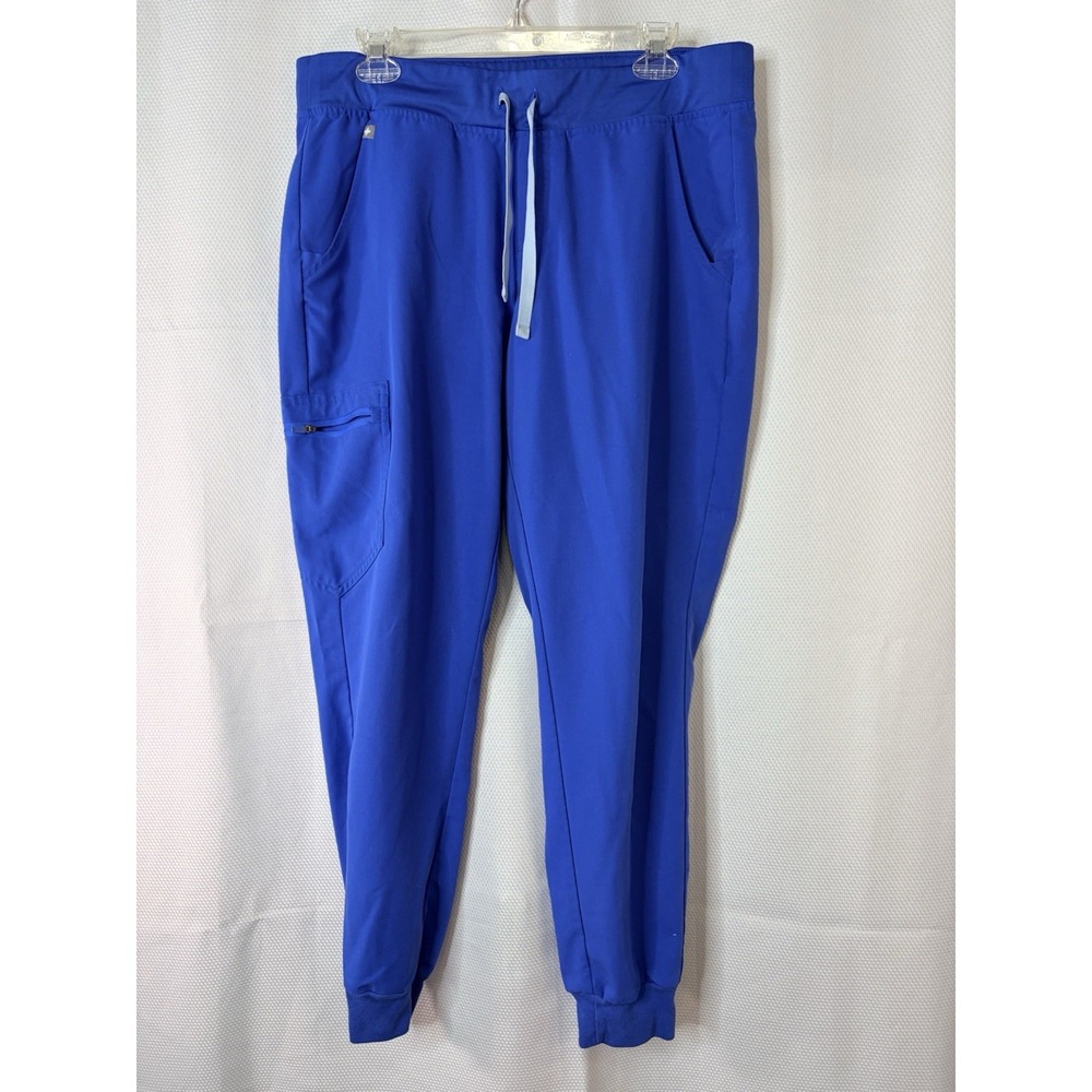 FIGS Zamora 2.0 Jogger Scrub Pants Women's Blue size L 2597